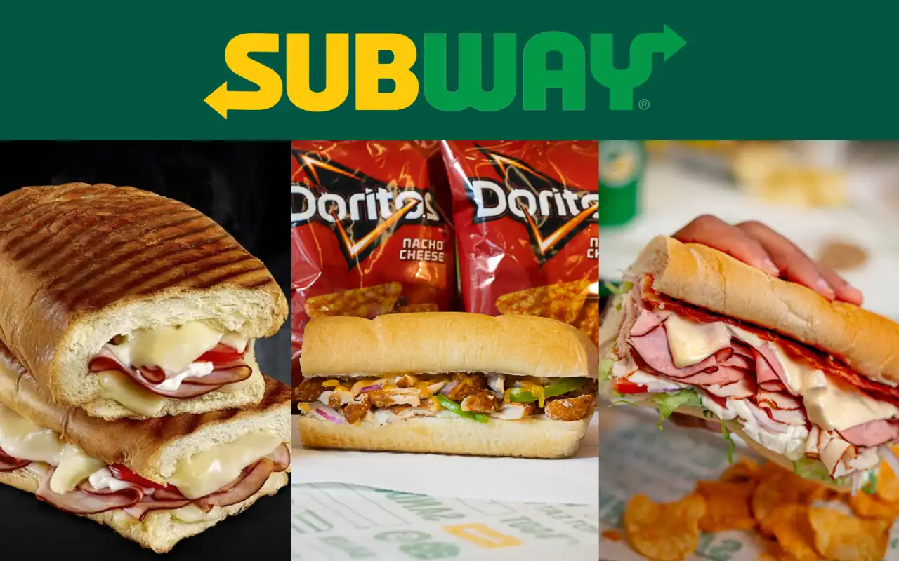 subway sandwich menu