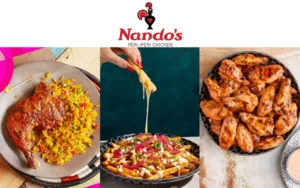 nando's peri peri menu