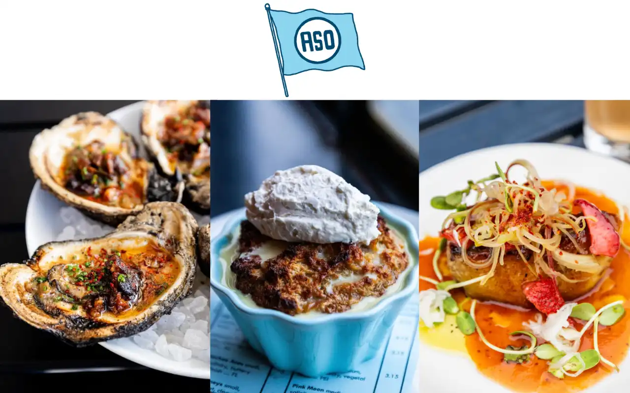 automatic seafood and oysters menu