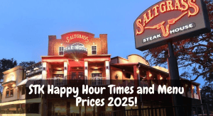 STK Happy Hour Times and Menu Prices 2025!